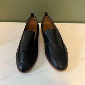 Black Leather Loafers